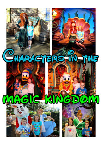 what disney characters are at magic kingdom