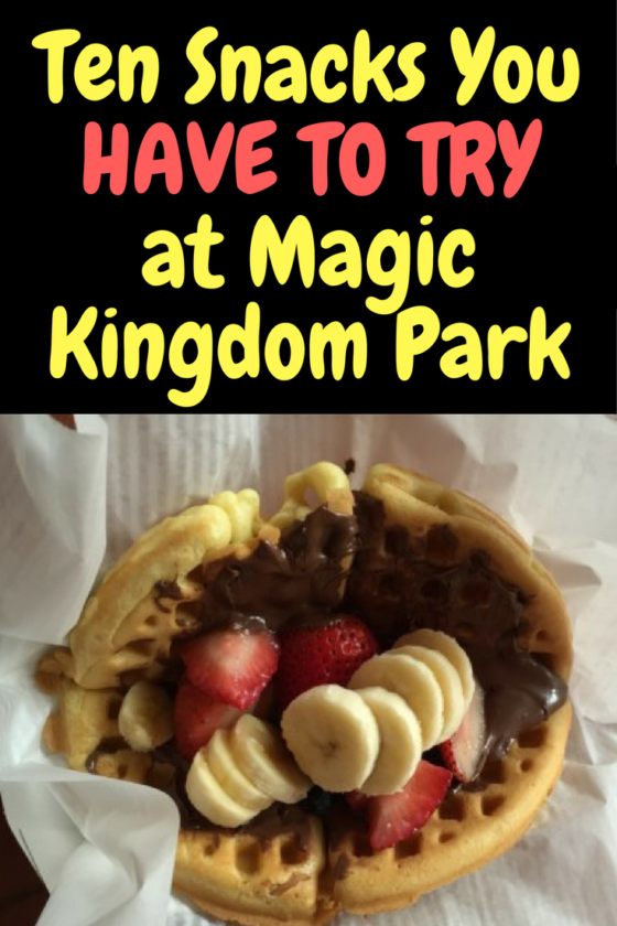 Ten Snacks You Have to Try at Magic Kingdom Park