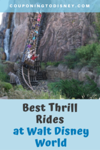 Best Thrill Rides at Walt Disney World