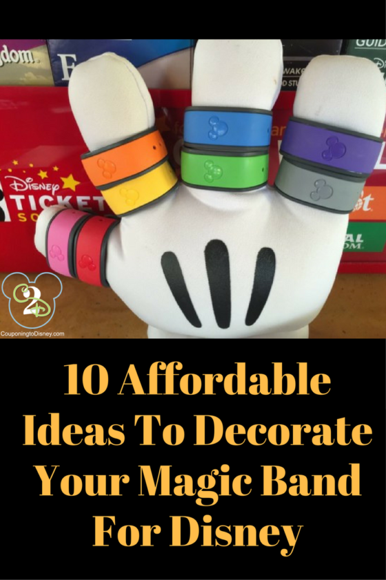10 Affordable Ideas To Decorate Your Magic Band For Disney