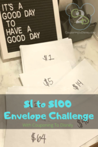 100 envelope challenge printable