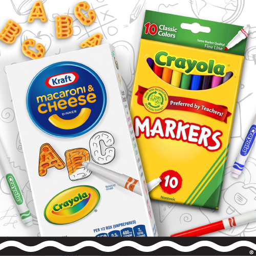 Kraft Mac N' Color Sweepstakes (You Could Instantly Win Crayola Products)